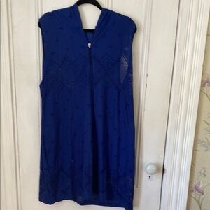 Elegant Blue Women's Top